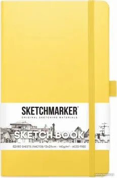 Sketchmarker Скетчбук 2314303SM (80 л, лимонный)