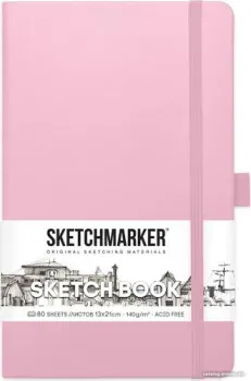 Sketchmarker Скетчбук 2315003SM (80 л, розовый)