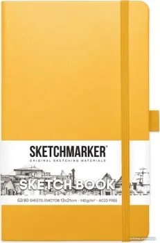 Sketchmarker Скетчбук 2314403SM (80 л, оранжевый)