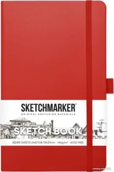 Sketchmarker Скетчбук 2314203SM (80 л, красный)