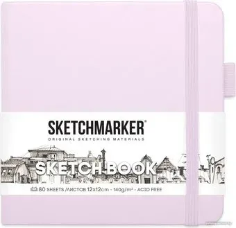 Sketchmarker Скетчбук 2314702SM (80 л, пастельный)