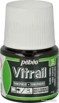 PEBEO Vitrail 050-035 (45 мл, темно-зеленый)