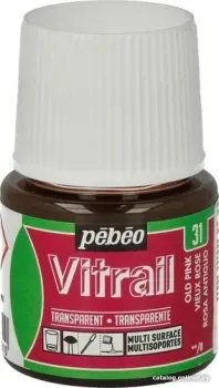PEBEO Vitrail 050-031 (45 мл, бледно-розовый)