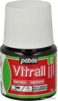 PEBEO Vitrail 050-012 (45 мл, малиновый)