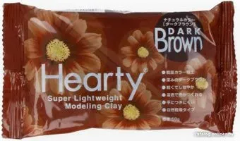 Padico Co Пластика Hearty 50 г dark brown 303137