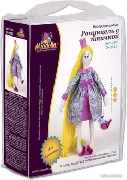 Miadolla D-0123 Рапунцель с птичкой
