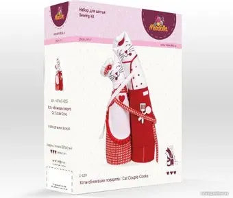 Miadolla Набор для шитья C-0205 Коты-обнимашки поварята
