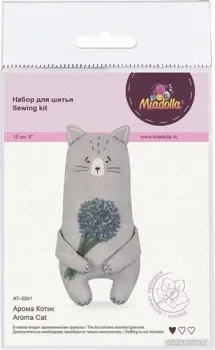 Miadolla Набор для шитья AT-0241 Арома Котик