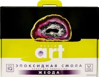 Master IQ2 для рисования картин эпоксидной смолой. Жеода 6004