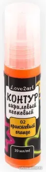 Love2art неон CLN-20 (20 мл, 02 оранжевая)