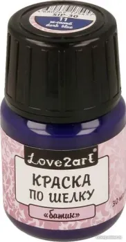 Love2art по шелку батик SIP-30 (30 мл, 11 темно-синий)