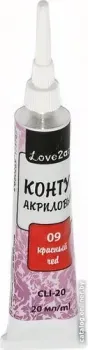 Love2art CLI-20 (20 мл, 09 красный)
