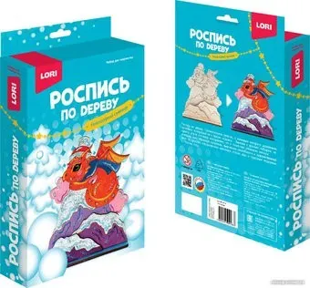Lori Роспись по дереву. Новогодний сувенир Символ года Фнн-050