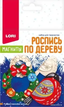 Lori Роспись по дереву. Магниты Рождественские мотивы Фнн-040