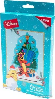 Lori Роспись по дереву Disney. Новогодний сувенир Тигруля Фнд-035