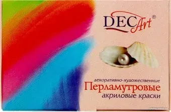 DecArt Перламутровые 22-6.40-50 (6 цв)