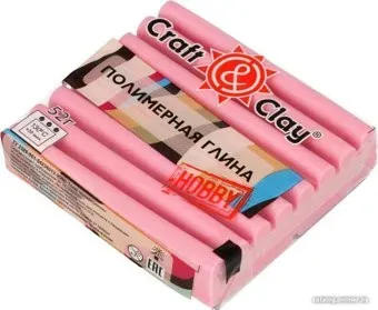 Craft&Clay полимерная глина CCH гламур (52 г, 1508 розовая)