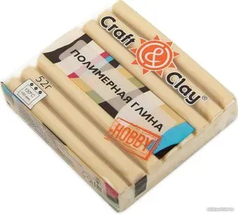 Craft&Clay для лепки кукол CCH кашемир (52 г, 1706 легкий загар)