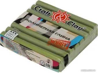 Craft&Clay полимерная глина CCH (52 г, 1066 фисташка)