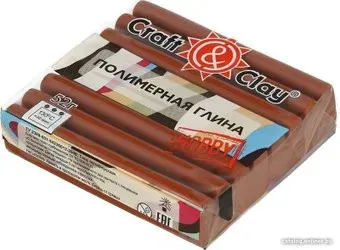 Craft&Clay полимерная глина CCH (52 г, 1058 корица)