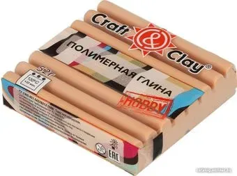 Craft&Clay полимерная глина CCH (52 г, 1056 топленое молоко)