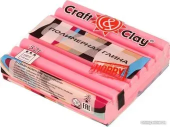Craft&Clay полимерная глина CCH (52 г, 1046 арбузная сорбет)