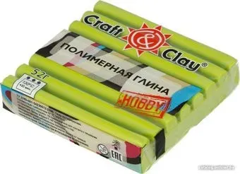 Craft&Clay полимерная глина CCH (52 г, 1044 шартрез)