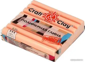 Craft&Clay полимерная глина CCH (52 г, 1034 персик)