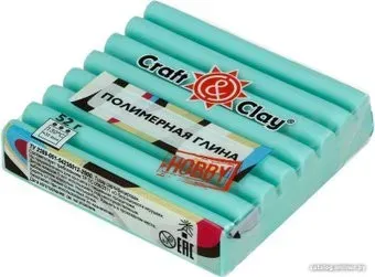 Craft&Clay полимерная глина CCH (52 г, 1031 бирюзовая мята)