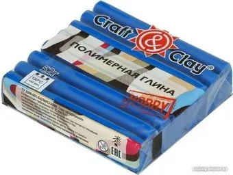 Craft&Clay полимерная глина CCH (52 г, 1018 синий)