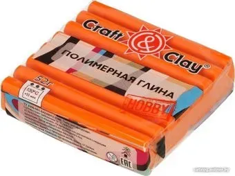 Craft&Clay полимерная глина CCH (52 г, 1007 оранжевая)