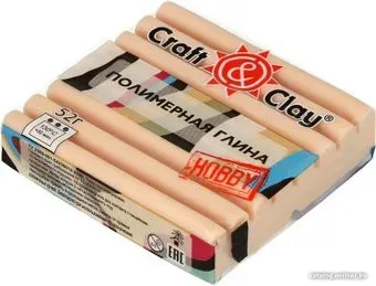 Craft&Clay полимерная глина CCH (52 г, 1005 телесная натуральная)
