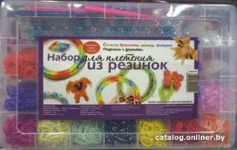 Color-Kit для плетения из резинок 4000 шт RZ4