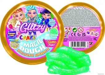 Craze Magic Dough Попрыгунчик Блеск Популярность 35450.E (темно-зеленый)