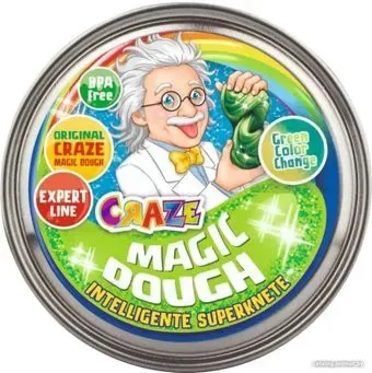 Craze Magic Dough Попрыгунчик Опыты профессора 35245.B (зеленый)