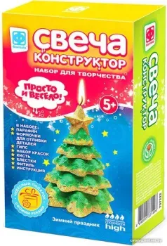 Фантазер Свеча-конструктор Зимний праздник 949163