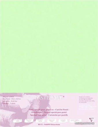 Clairefontaine PastelMat 96157C (светло-зеленый)