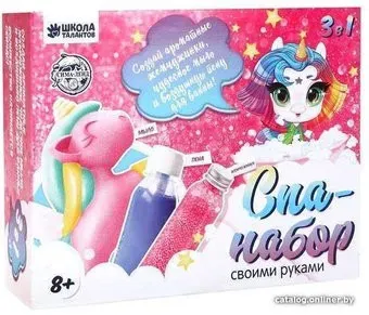 Школа талантов Spa-набор своими руками 3в1 Милый единорог 6073085