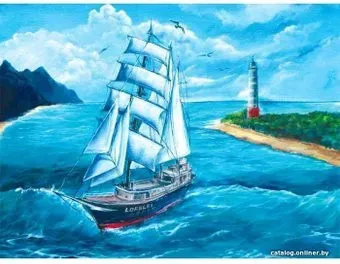 Школа талантов Парусник в море 7368153