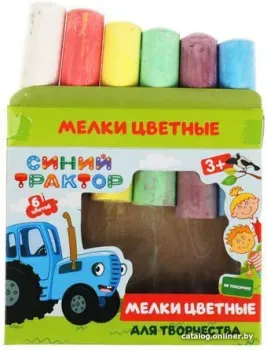 MultiArt Синий трактор 100MEL6-STR (6 цветов)