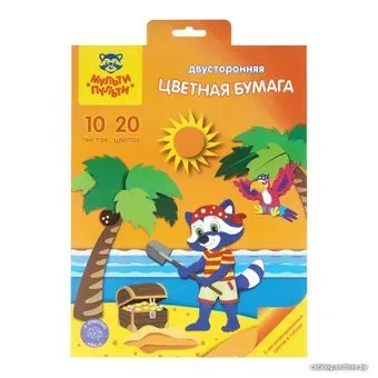 Мульти-пульти Приключения Енота ЦБм20-10дв_19281 (20 цв)