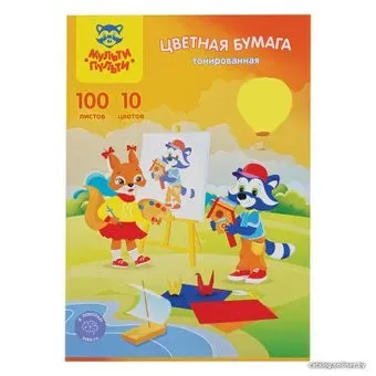 Мульти-пульти Приключения Енота БЦт100А4_38726 (10 цв/100 л)