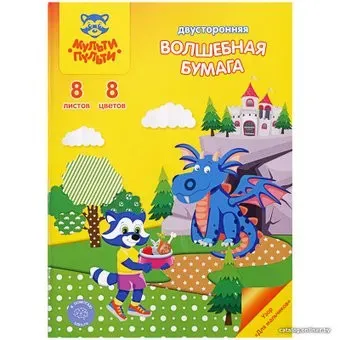 Мульти-пульти Енот в волшебном мире БЦм8-8дв_34021 (8 цв)