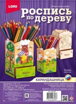 Lori Роспись по дереву. Медведь пасечник Фнр-027