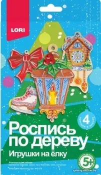 Lori Роспись по дереву. Новогодний переполох Фнн-019