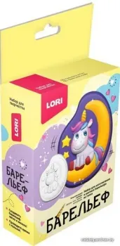 Lori Барельефы из гипса. Единорожка на Луне ПзГ-034