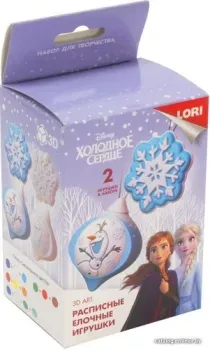 Lori Расписные елочные игрушки Disney Олаф Ирд-013