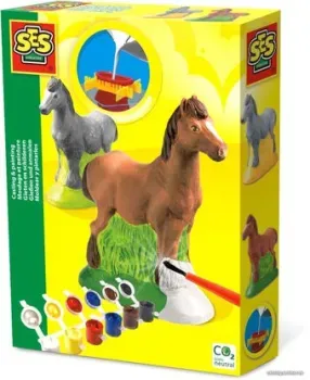 SES Creative Из гипса Лошадка 01211