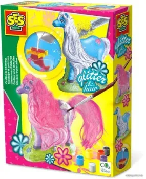 SES Creative Из гипса Лошадь с гривой 01272