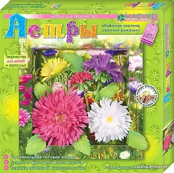 Клеvер Астры. Аппликация АБ 41-311